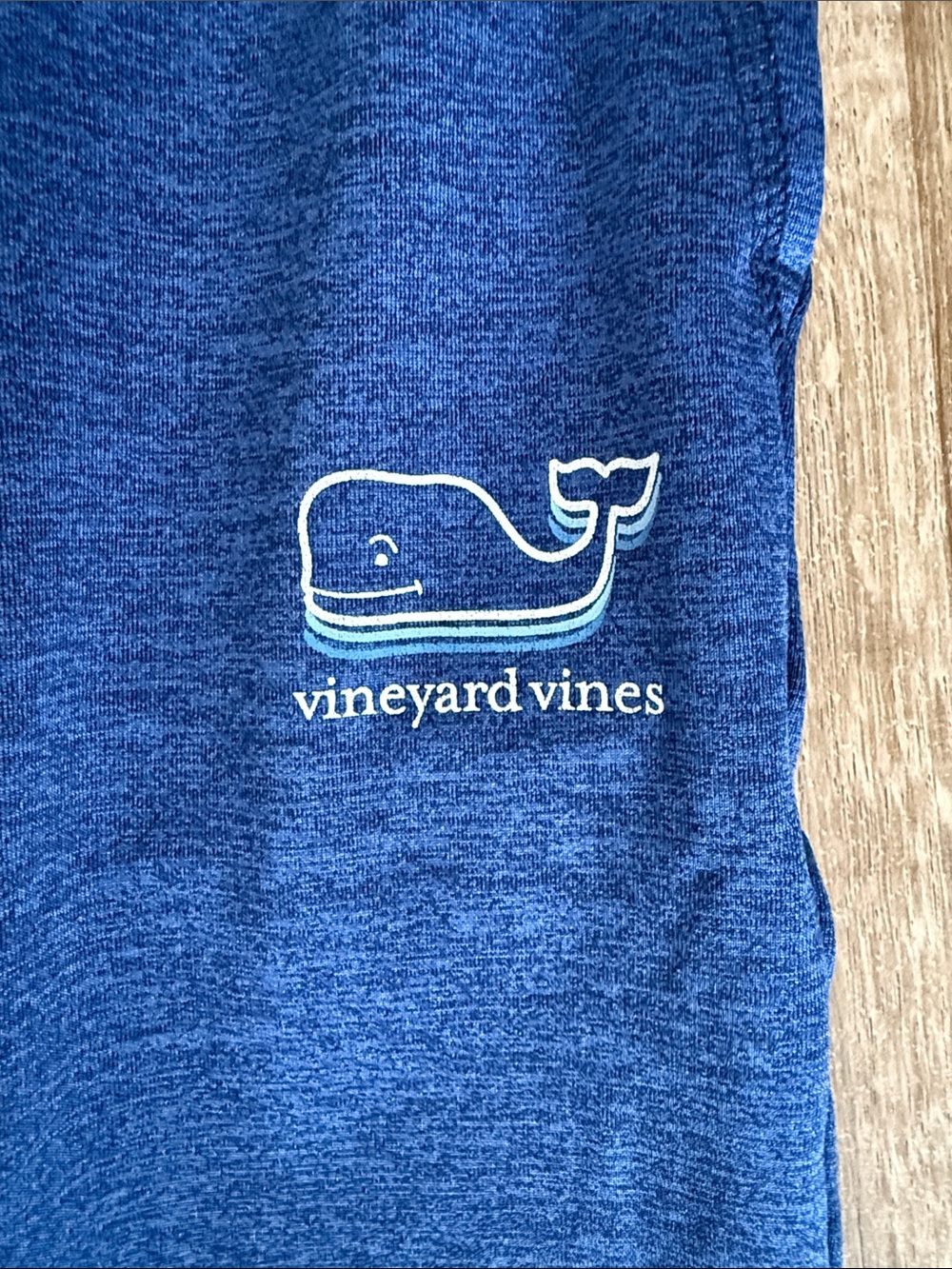 Vineyard Vines Boys Heather Royal Blue Joggers - Picture 2 of 3